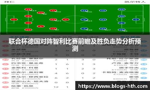 联合杯德国对阵智利比赛前瞻及胜负走势分析预测